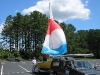 Rigging the spinnaker @ Beatties Ford Landing